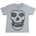Misfits Fiend Skull Kids Charcoal T-Shirt Hoodie, Sweatshirt | CoreVibeTees.com (Image 1)