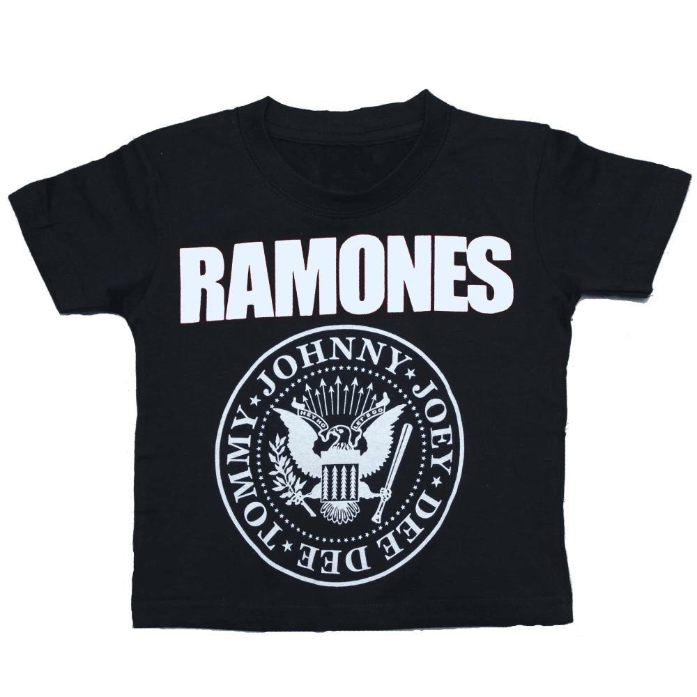 Ramones Kids Black T-Shirt Hoodie, Sweatshirt | CoreVibeTees.com (Image 1)