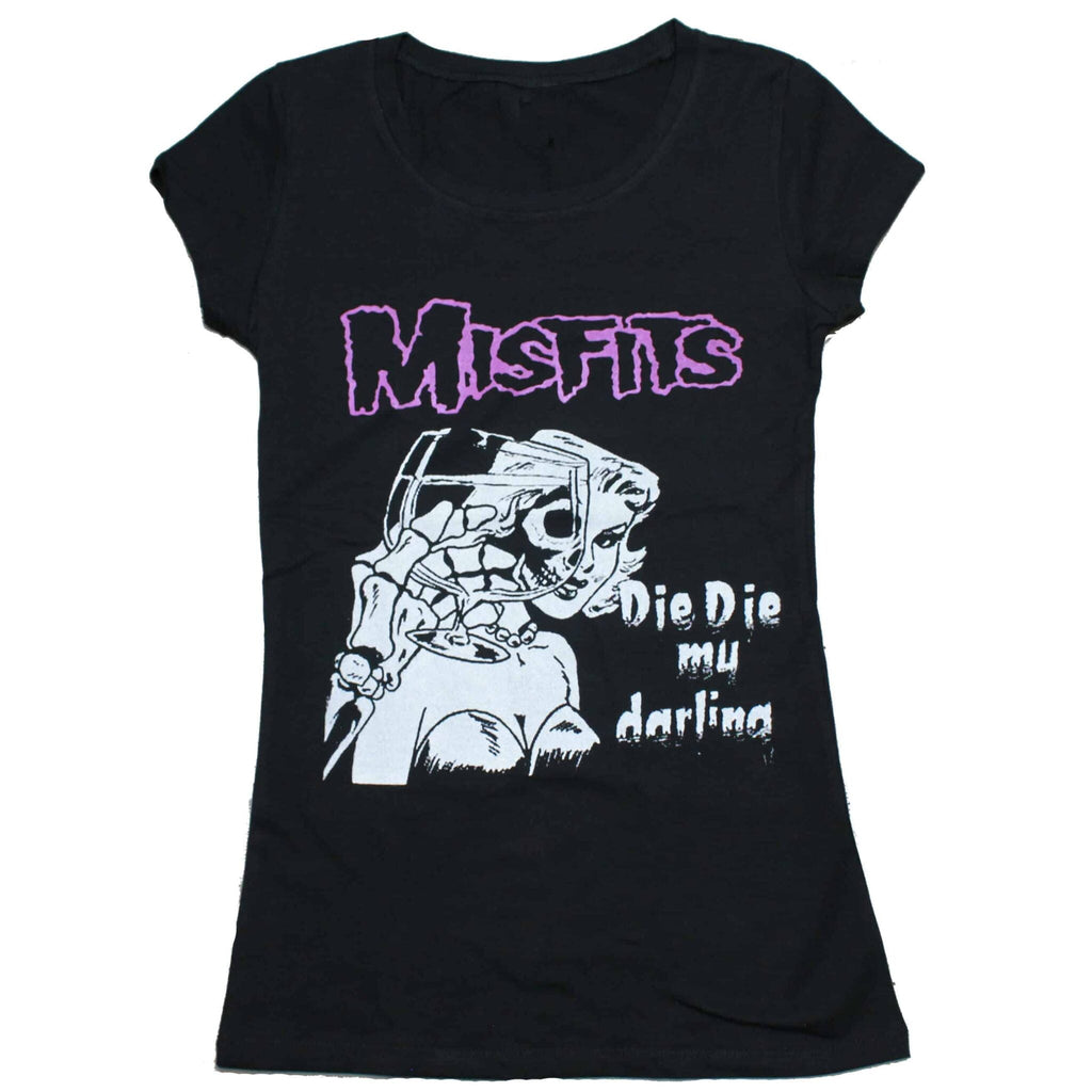 Misfits Die Die My Darling Womens Tee Hoodie, Sweatshirt | CoreVibeTees.com (Image 2)