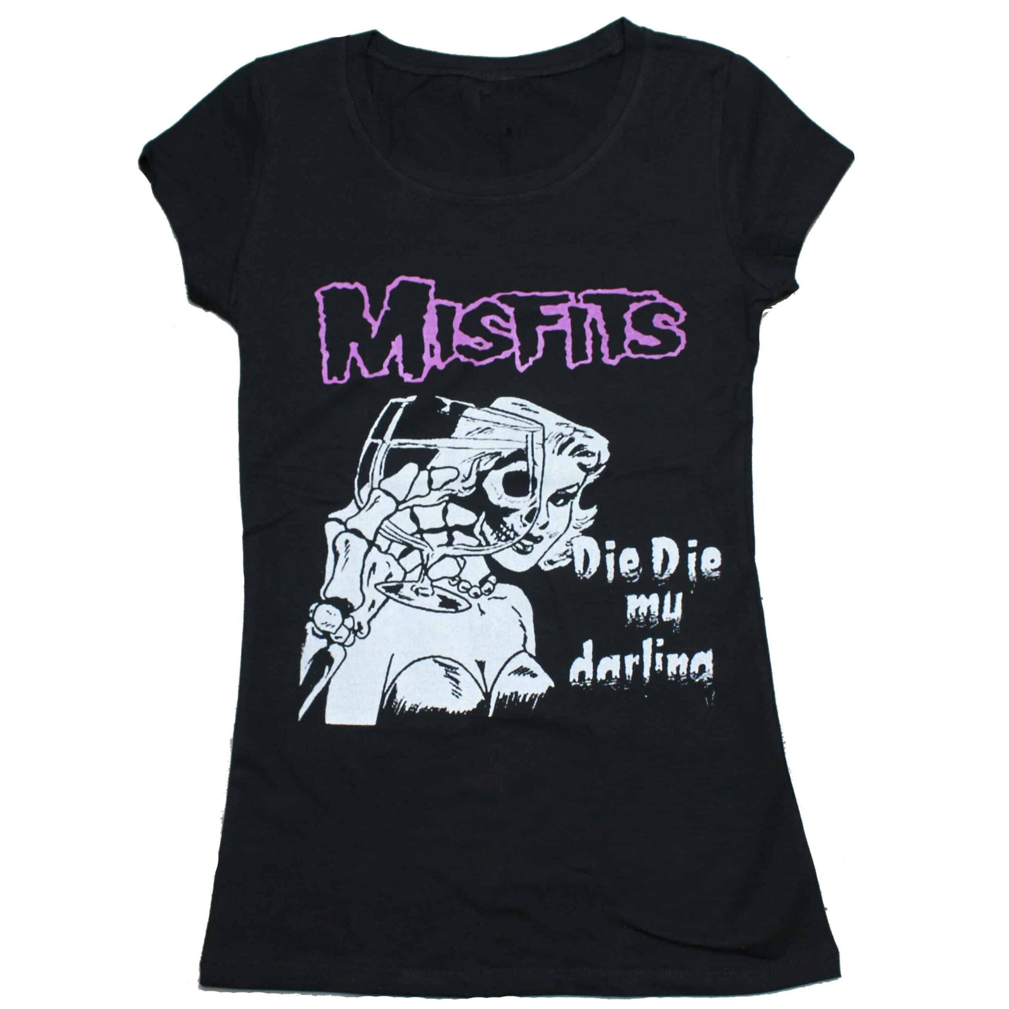 Misfits Die Die My Darling Womens Tee Hoodie, Sweatshirt | CoreVibeTees.com (Image 2)