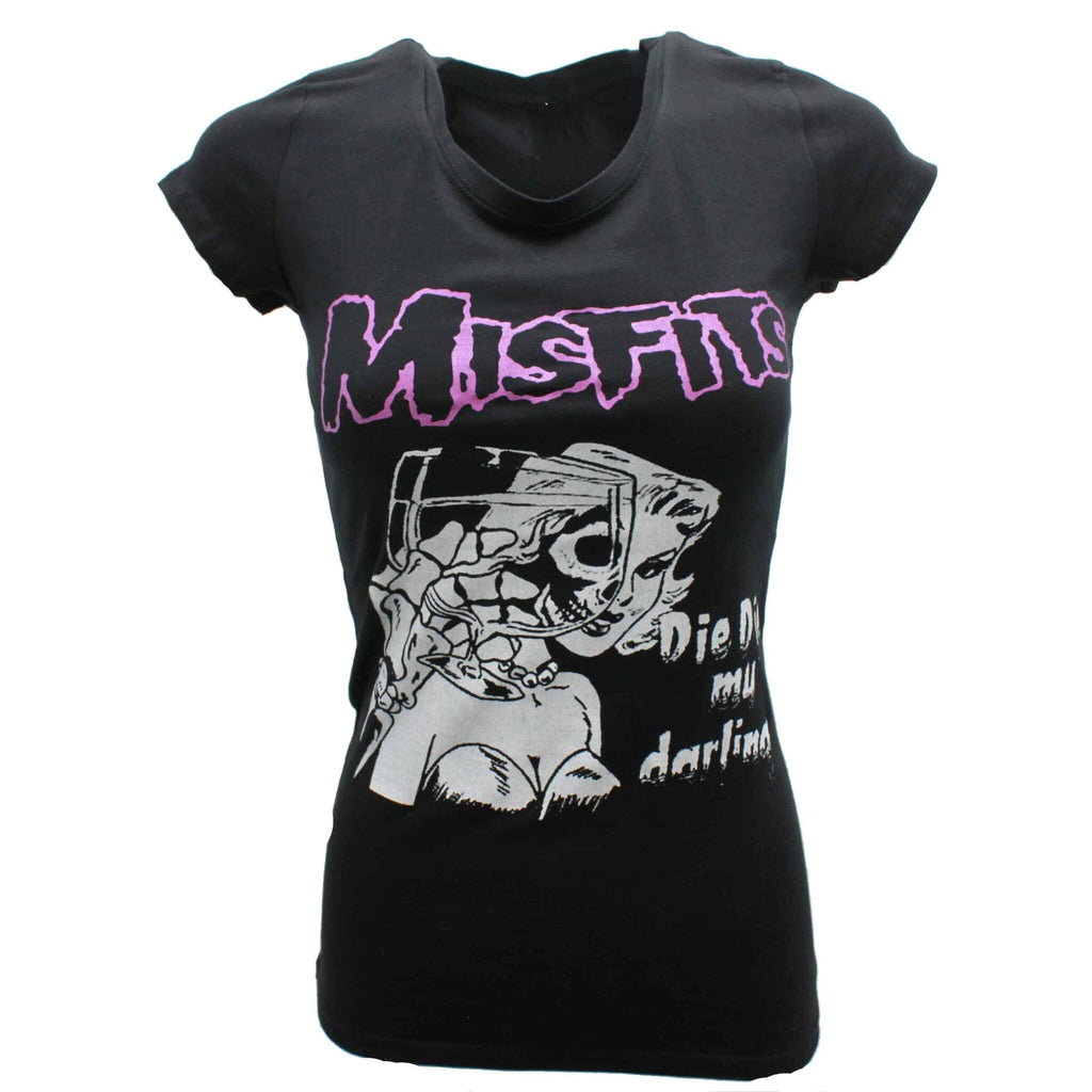 Misfits Die Die My Darling Womens Tee Hoodie, Sweatshirt | CoreVibeTees.com (Image 1)
