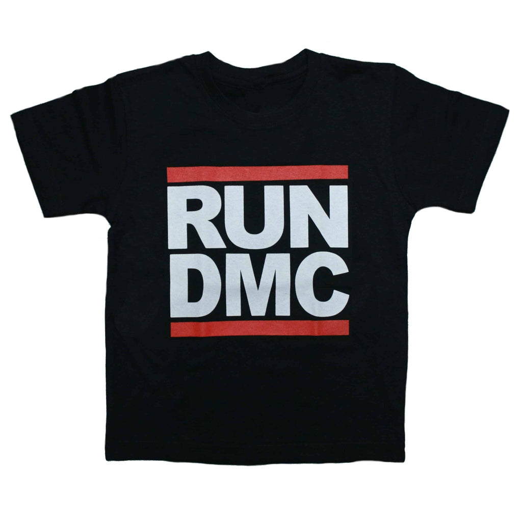 Run DMC Kids Black T-Shirt Hoodie, Sweatshirt | CoreVibeTees.com (Image 1)