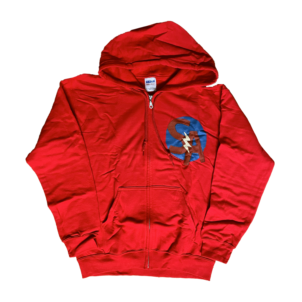 Say Anything - Hero Emblem Zip-Up Hoodie T-Shirts, Sweatshirt | CoreVibeTees.com