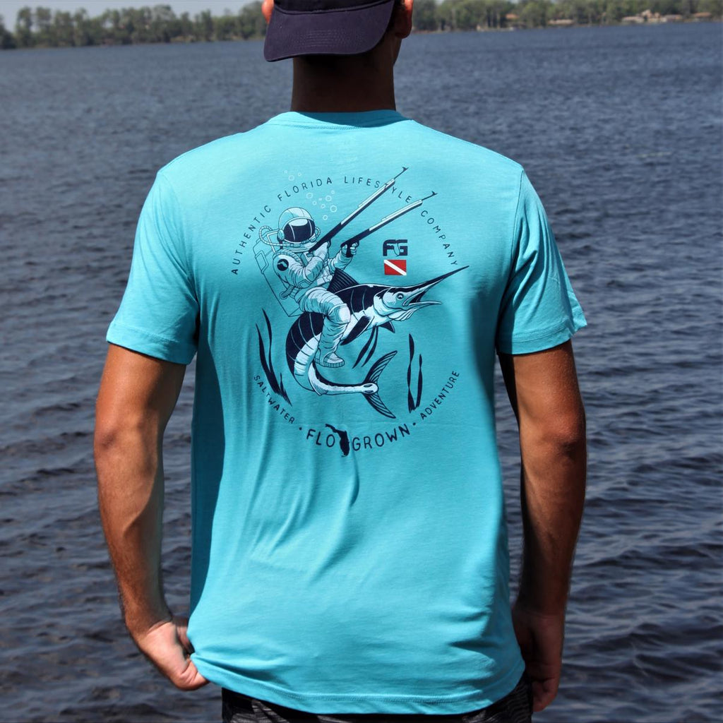 Space Coast Dive Tee Hoodie, Sweatshirt | CoreVibeTees.com (Image 3)