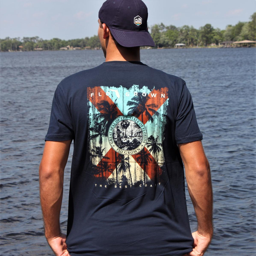 Sunset Flag Tee Hoodie, Sweatshirt | CoreVibeTees.com (Image 3)
