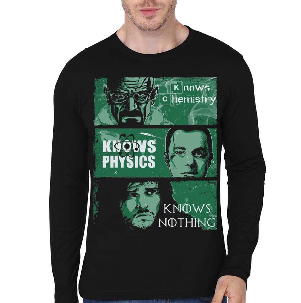 Game Of Bad Theory Black Full Sleeve T-Shirt Hoodie, Sweatshirt | CoreVibeTees.com