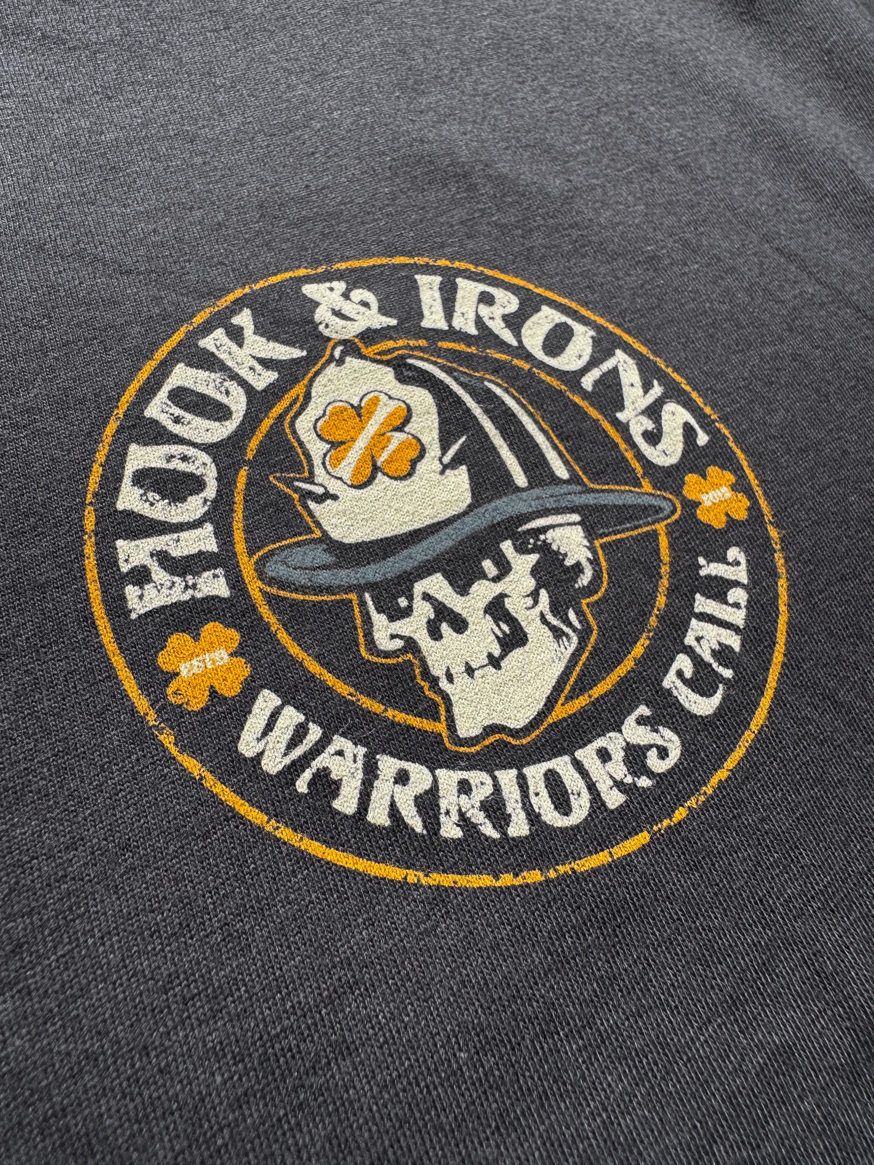 Warriors Call - Vintage Black Tee Hoodie, Sweatshirt | CoreVibeTees.com (Image 3)