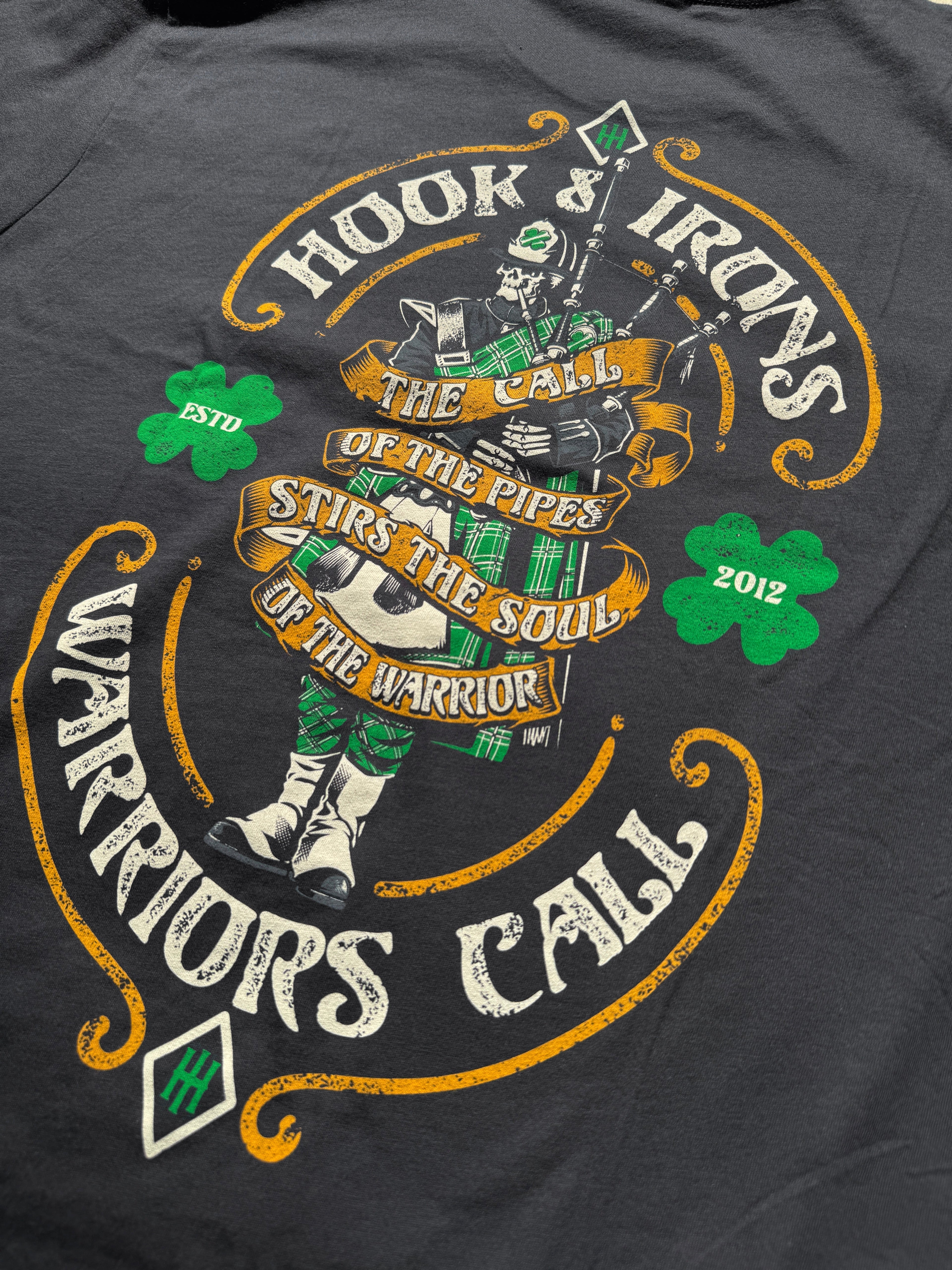 Warriors Call - Vintage Black Tee Hoodie, Sweatshirt | CoreVibeTees.com (Image 4)