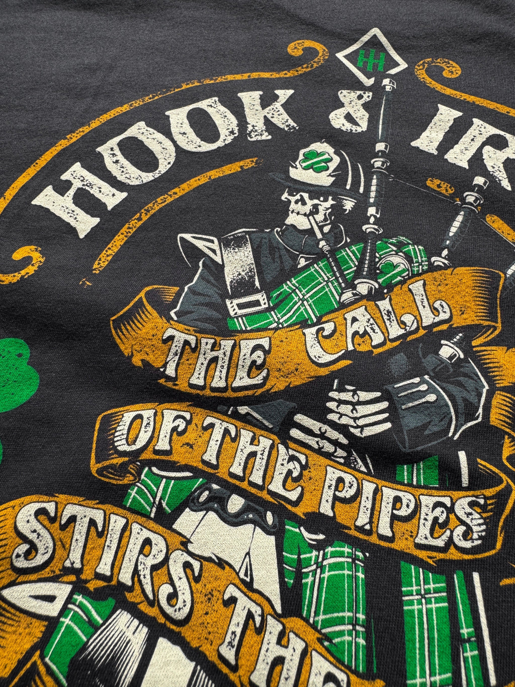 Warriors Call - Vintage Black Tee Hoodie, Sweatshirt | CoreVibeTees.com (Image 5)
