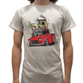 Rat Fink Red Truck Grey T-Shirt Hoodie, Sweatshirt | CoreVibeTees.com (Image 1)