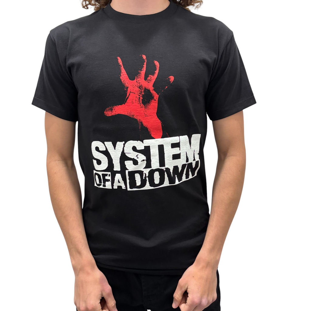 System of a Down Red Hand T-Shirt Hoodie, Sweatshirt | CoreVibeTees.com (Image 2)