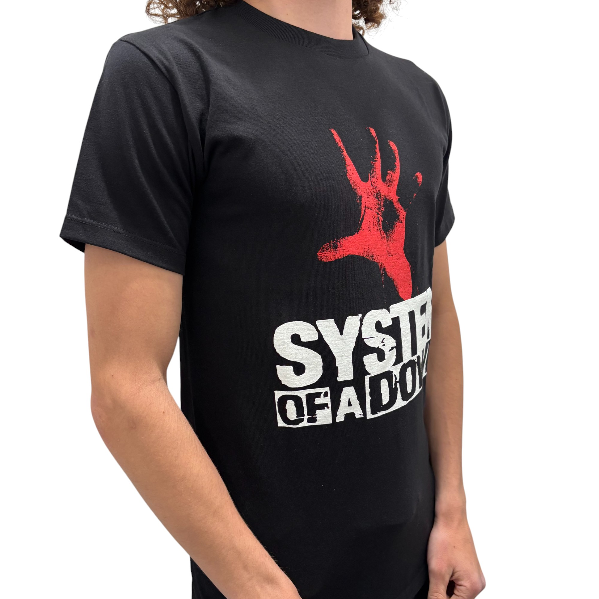 System of a Down Red Hand T-Shirt Hoodie, Sweatshirt | CoreVibeTees.com (Image 3)