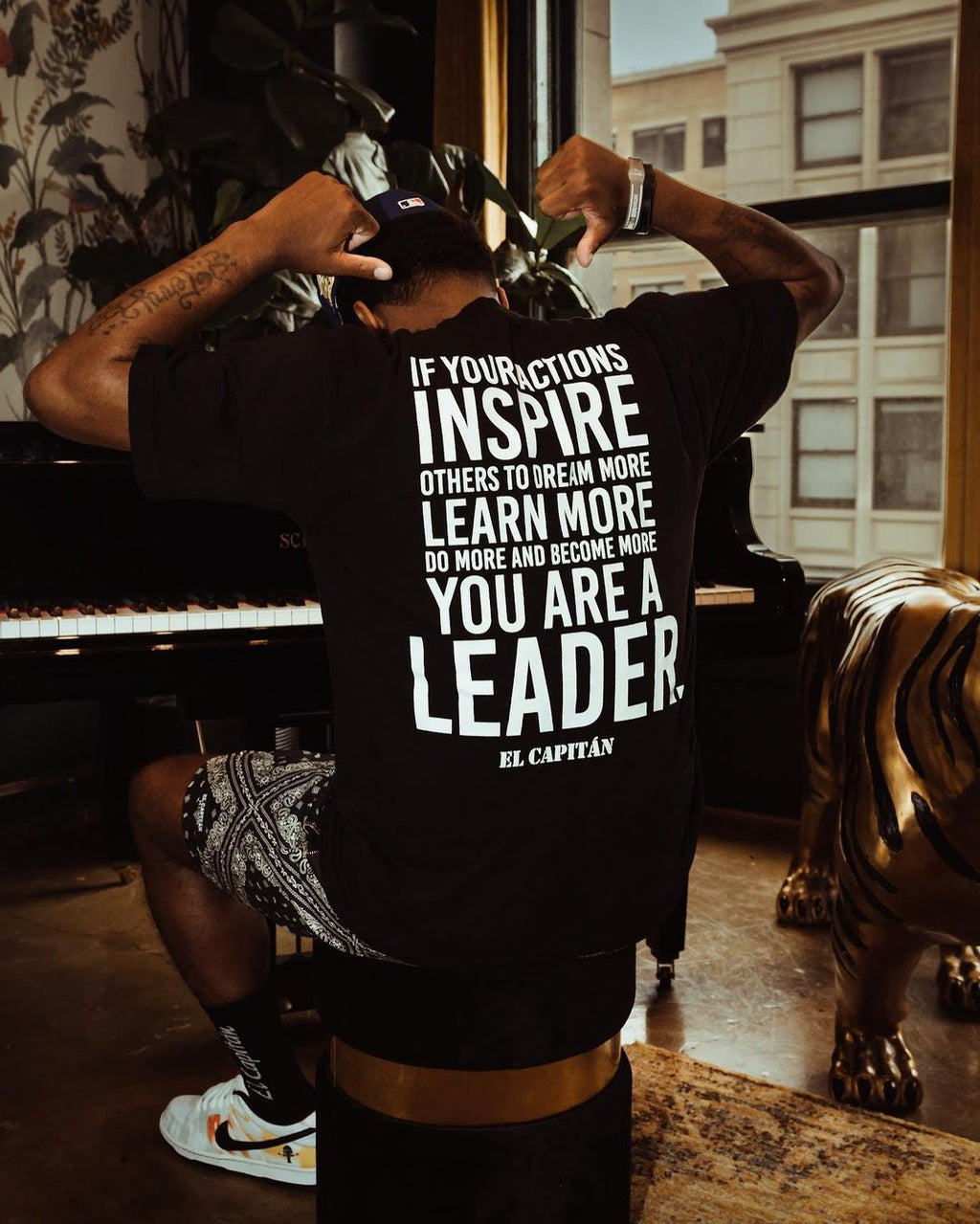 INSPIRE TEE - [BLACK] Hoodie, Sweatshirt | CoreVibeTees.com (Image 1)