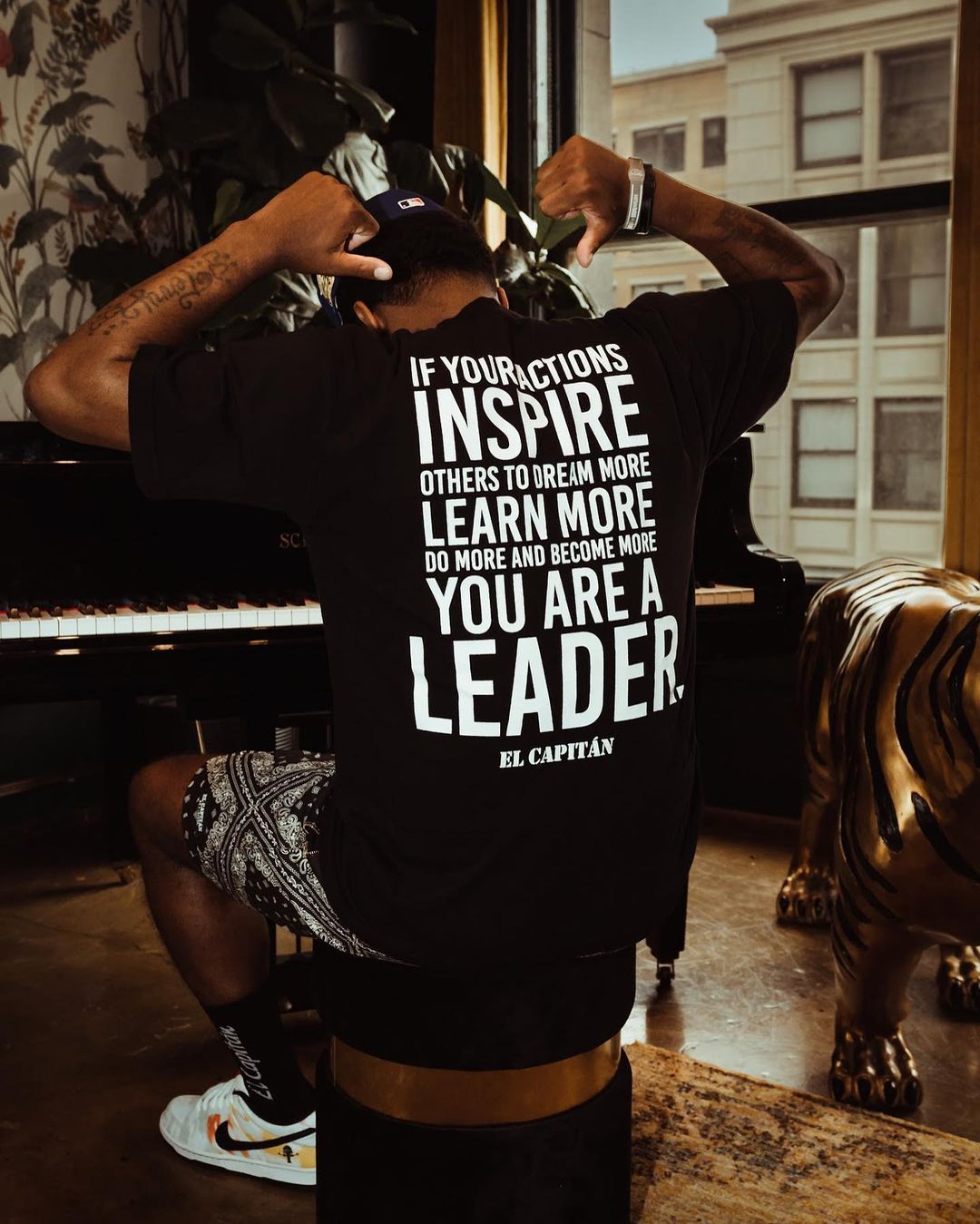 INSPIRE TEE - [BLACK] Hoodie, Sweatshirt | CoreVibeTees.com (Image 1)