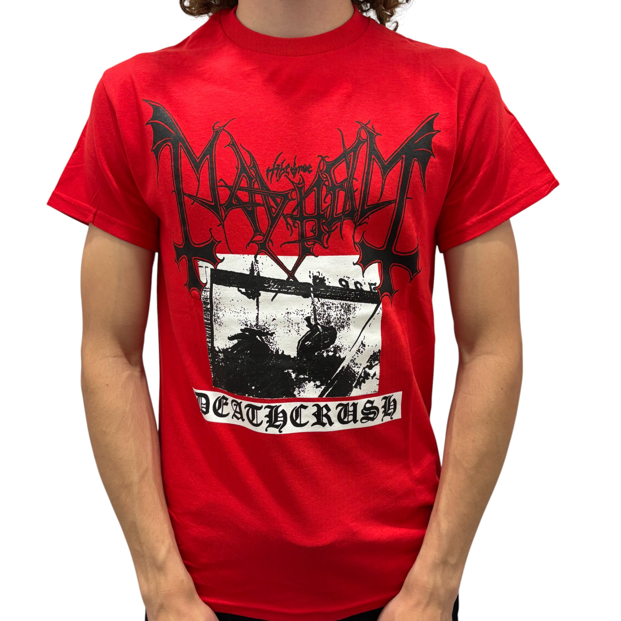 Mayhem Deathcrush Red T-Shirt Hoodie, Sweatshirt | CoreVibeTees.com (Image 2)