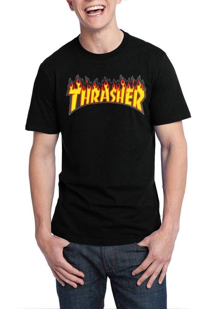 Thrasher Black T-Shirt Hoodie, Sweatshirt | CoreVibeTees.com