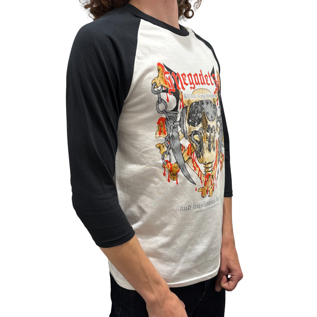 Megadeth Killing Is My Business Baseball Tee Hoodie, Sweatshirt | CoreVibeTees.com (Image 3)