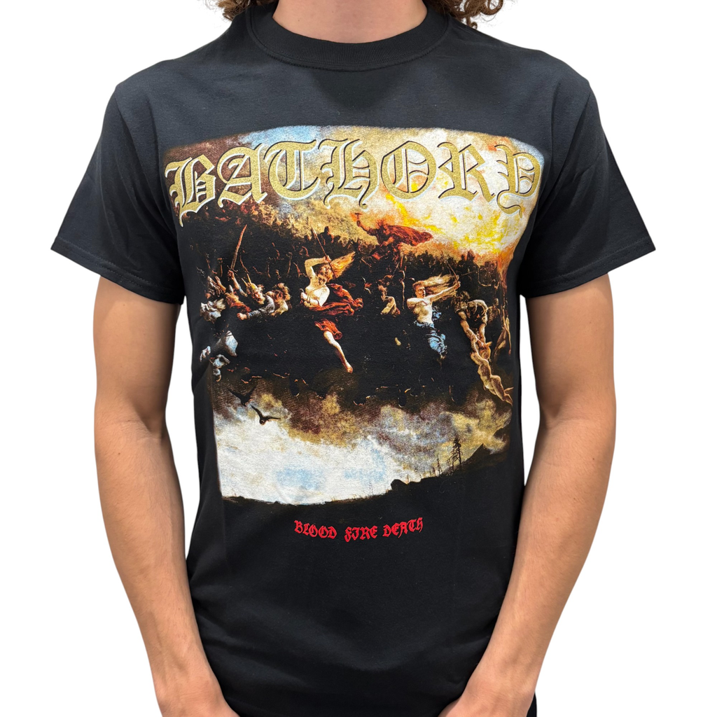 Bathory Blood Fire Death T-Shirt Hoodie, Sweatshirt | CoreVibeTees.com (Image 2)