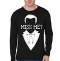 Miss Me ? Black Full Sleeve T-Shirt Hoodie, Sweatshirt | CoreVibeTees.com