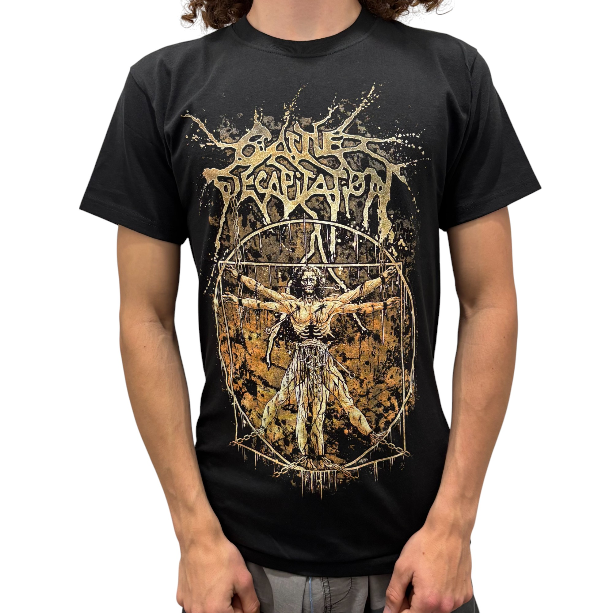 Cattle Decapitation Vitruvian T-Shirt Hoodie, Sweatshirt | CoreVibeTees.com (Image 2)