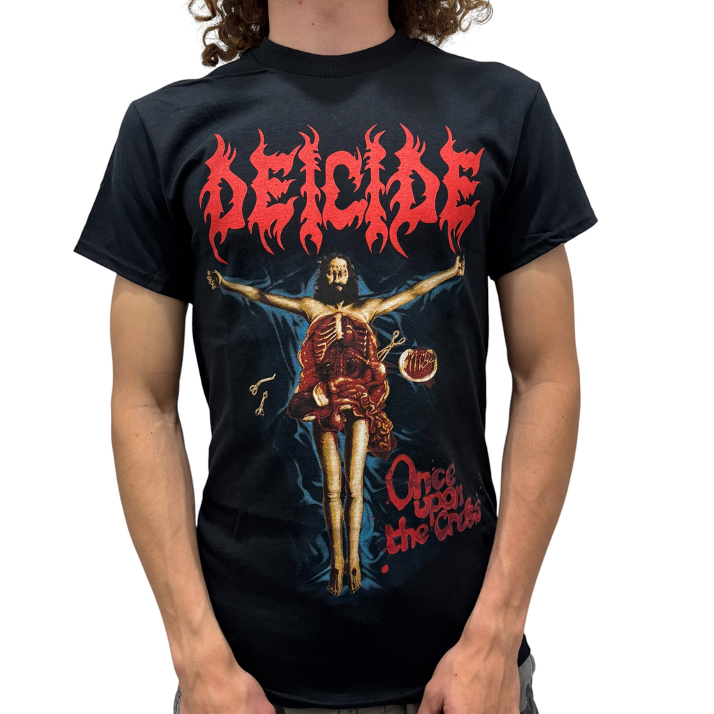 Deicide Once upon the Cross T-Shirt Hoodie, Sweatshirt | CoreVibeTees.com (Image 2)