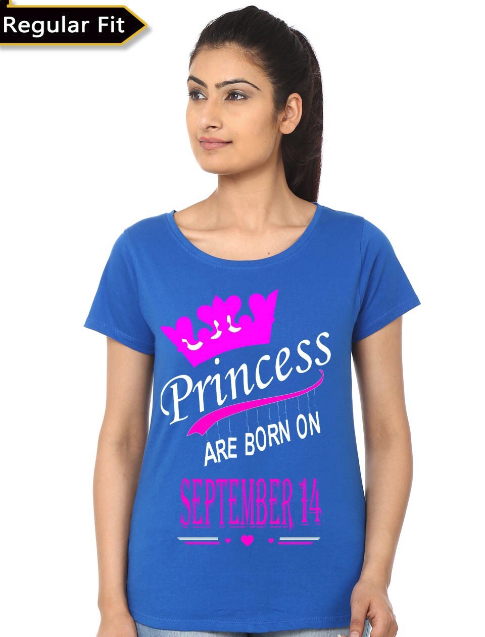 Princess Are Born In September 14 Girls T-Shirt Hoodie, Sweatshirt | CoreVibeTees.com
