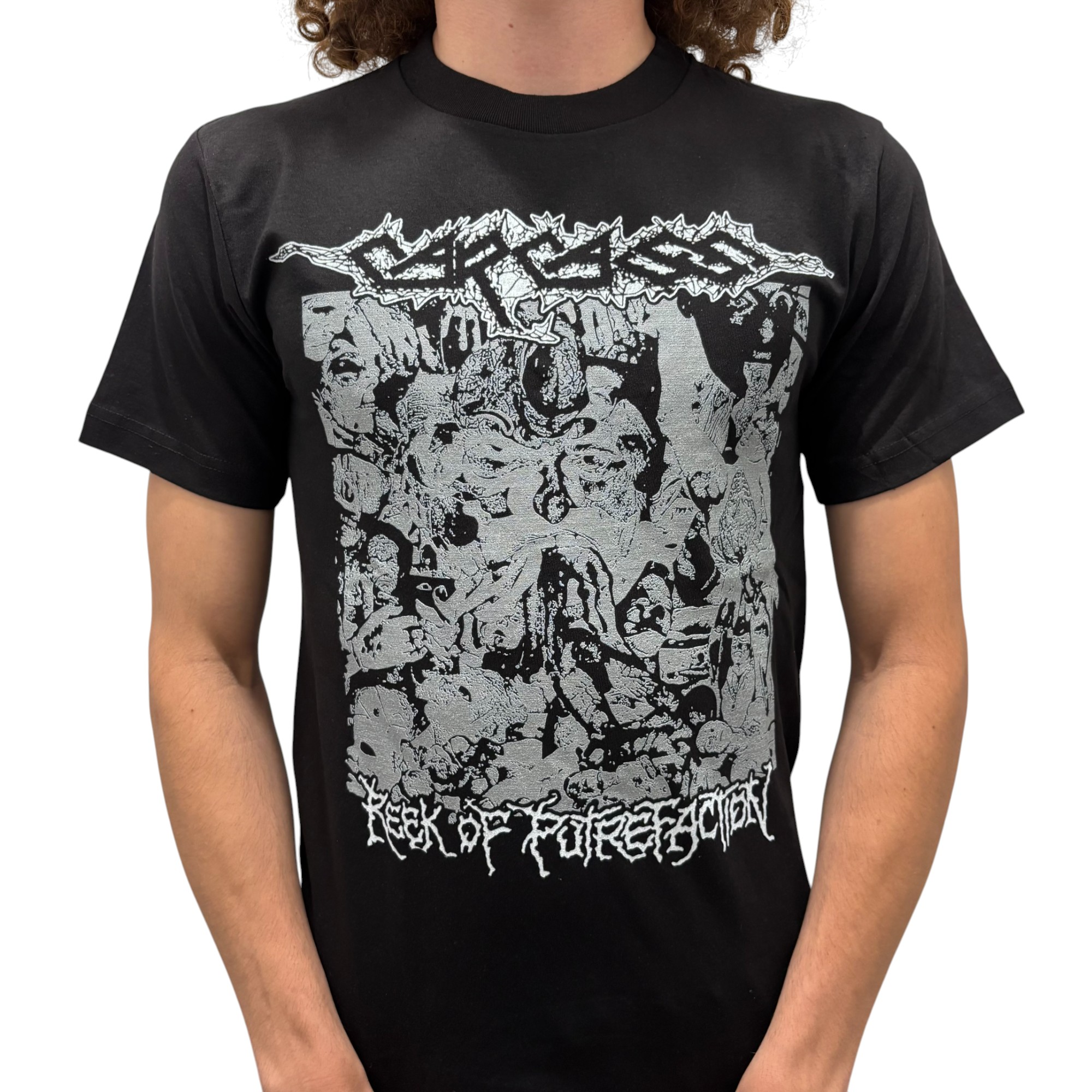 Carcass Reek of Putrefaction T-Shirt Hoodie, Sweatshirt | CoreVibeTees.com (Image 2)