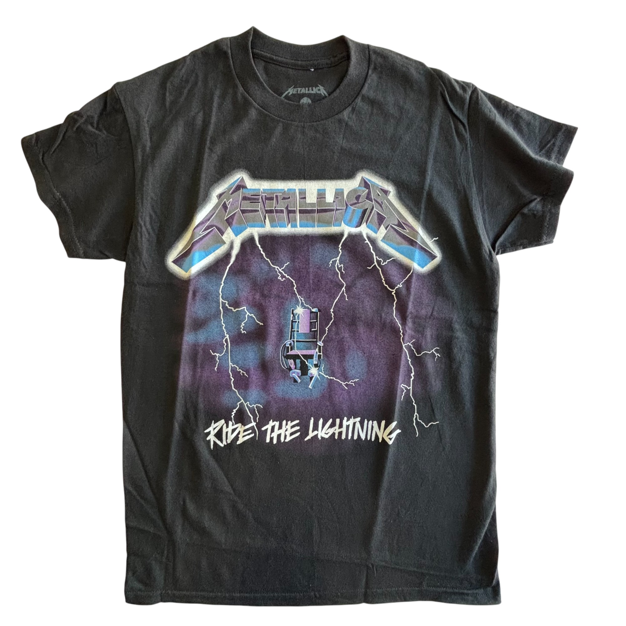 Metallica Ride the Lightning T-Shirt Hoodie, Sweatshirt | CoreVibeTees.com (Image 1)