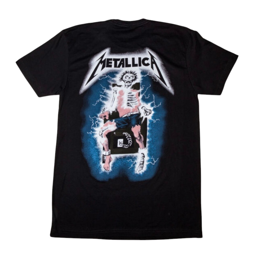Metallica Ride the Lightning T-Shirt Hoodie, Sweatshirt | CoreVibeTees.com (Image 2)