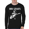Dire Straits Full Sleeve Black T-Shirt Hoodie, Sweatshirt | CoreVibeTees.com