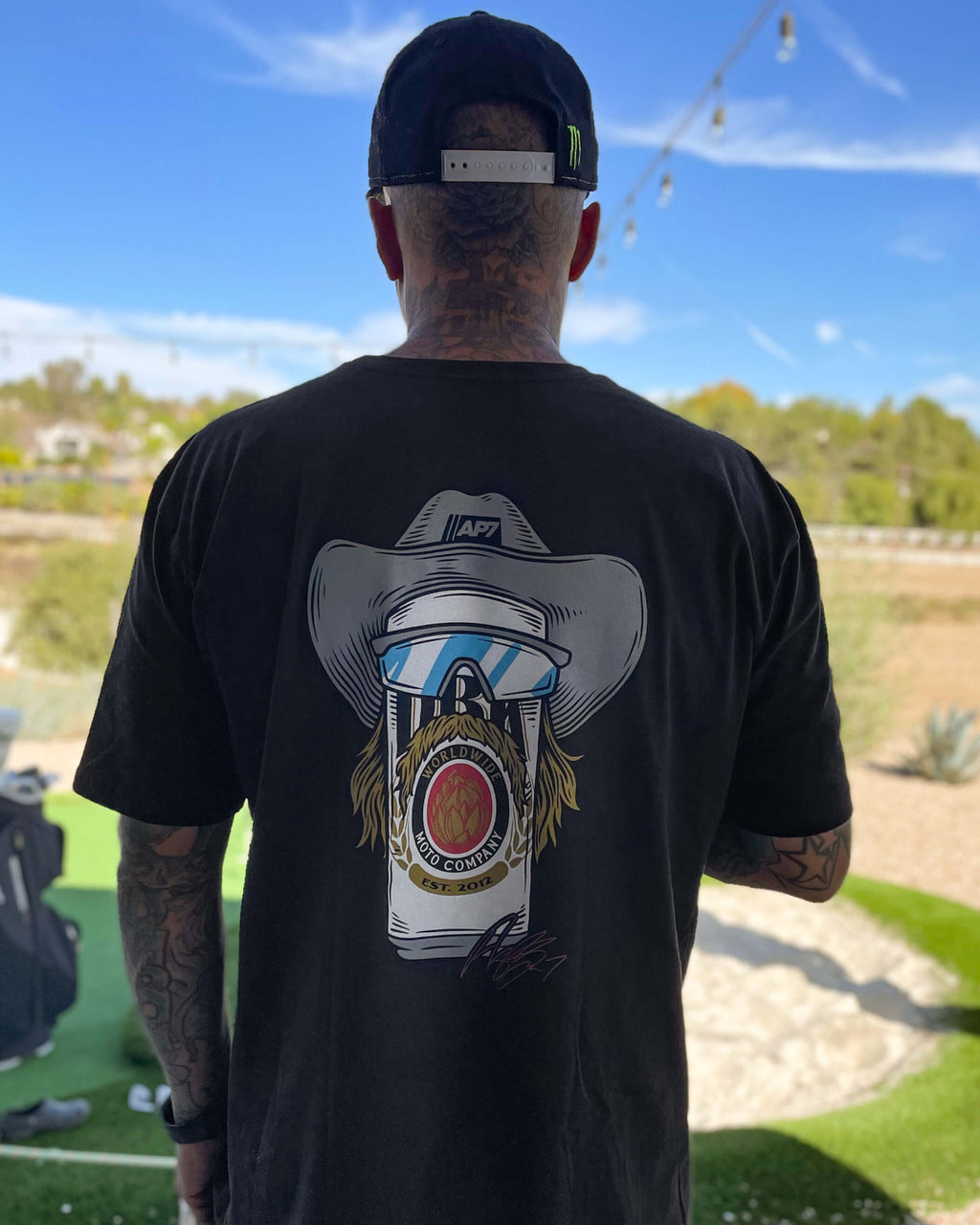 Stache Mullet Moto - AP7 Tee Hoodie, Sweatshirt | CoreVibeTees.com (Image 5)