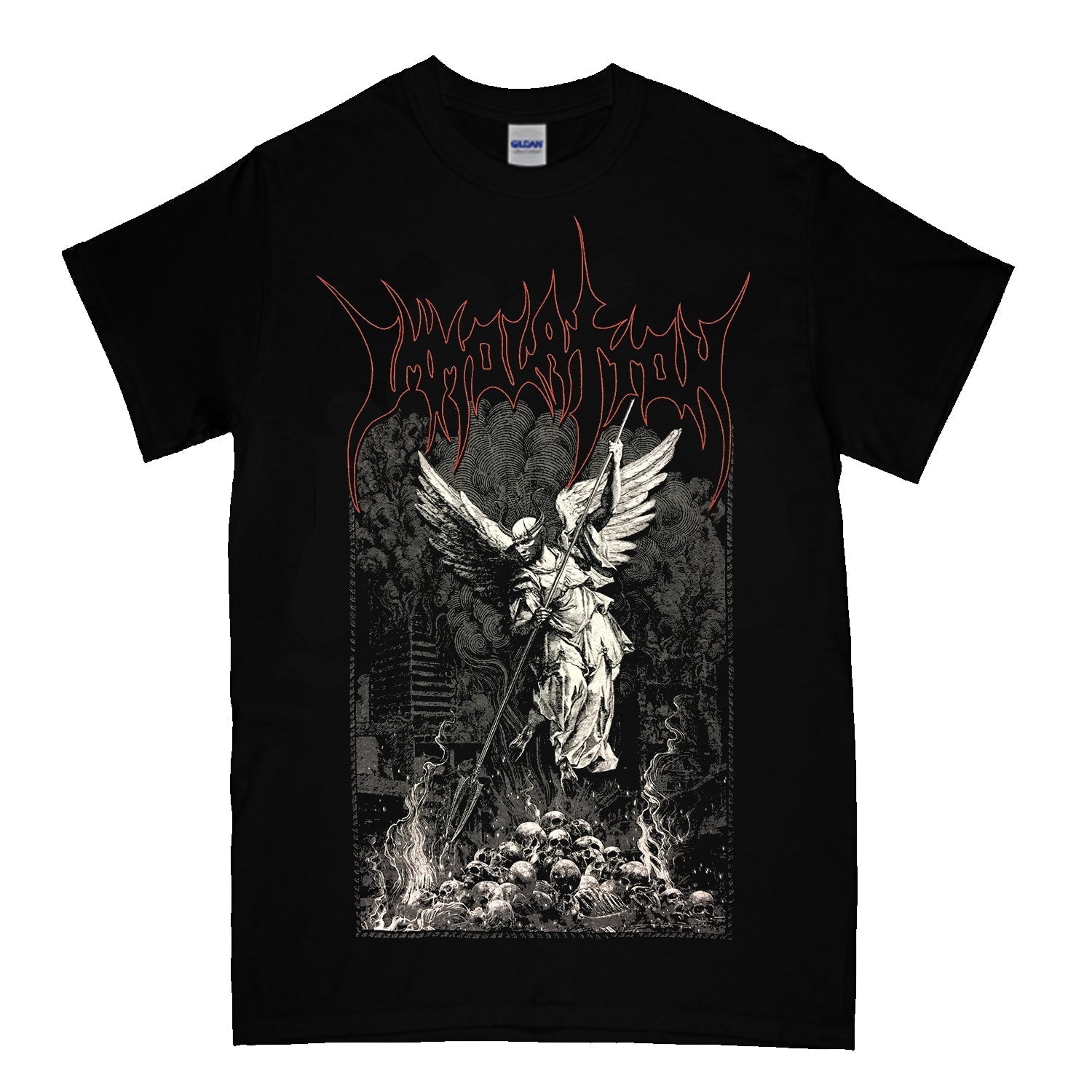 Angel Skull T-Shirt (Black) Hoodie, Sweatshirt | CoreVibeTees.com