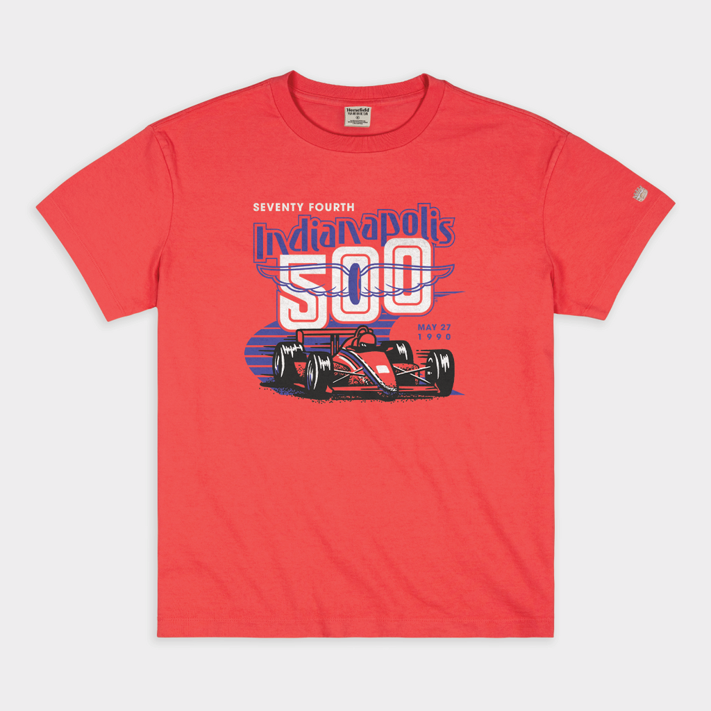 74th Indianapolis 500 1990 Vintage Heavyweight Tee Style001 Hoodie, Sweatshirt | CoreVibeTees.com (Image 1)