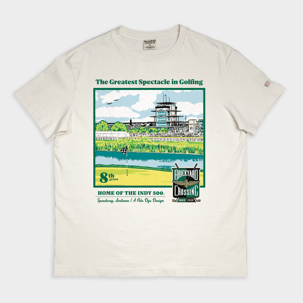 IMS Golf Course Eighth Green Vintage Heavyweight Tee Hoodie, Sweatshirt | CoreVibeTees.com (Image 1)