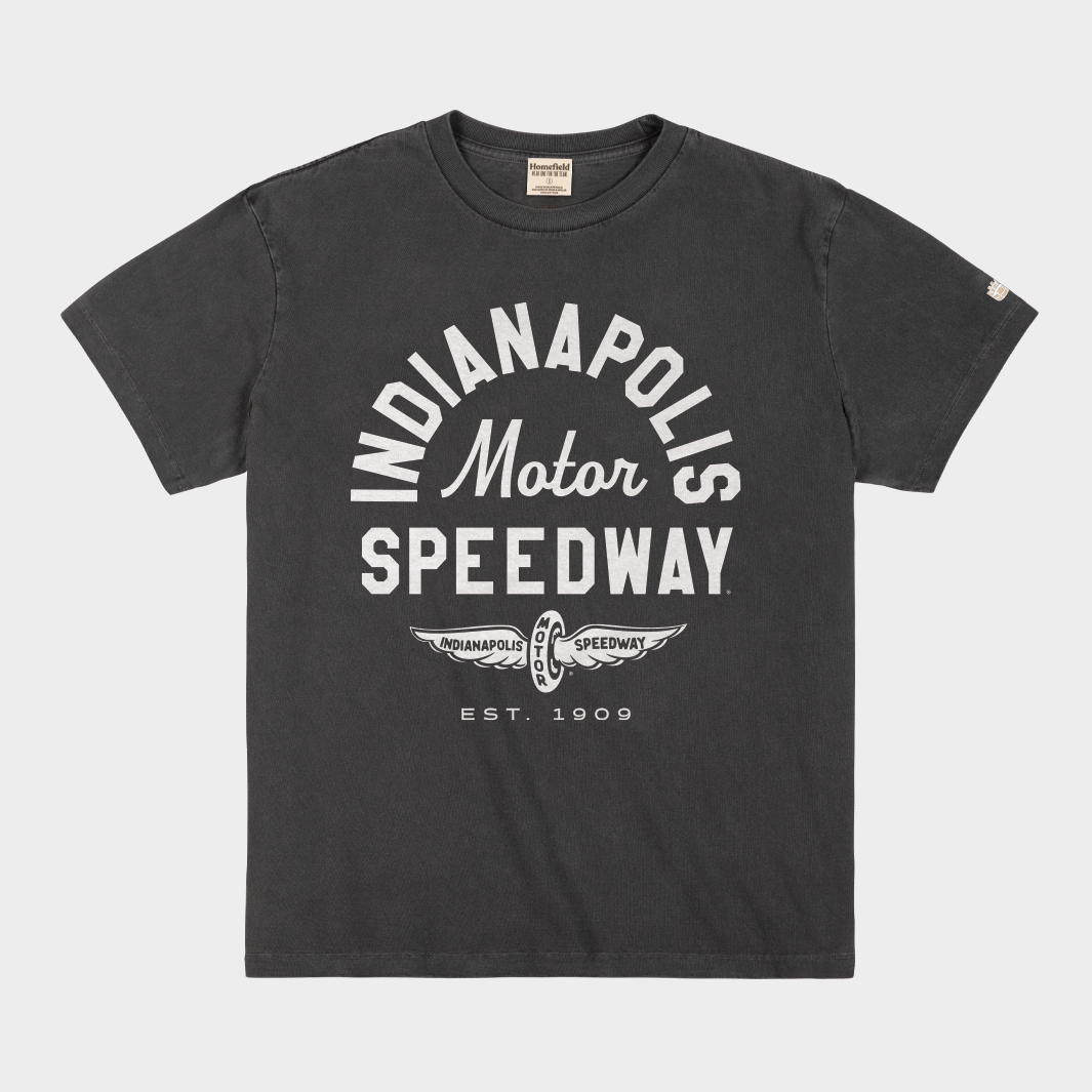 Indianapolis Motor Speedway Est. 1909 Heavyweight Tee Hoodie, Sweatshirt | CoreVibeTees.com