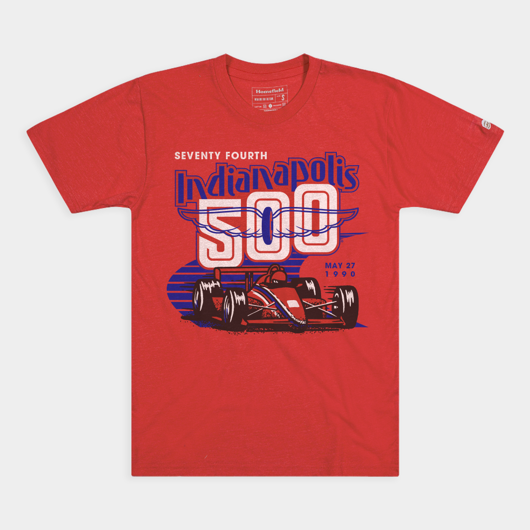 74th Indianapolis 500 1990 Commemorative Tee Style001 Hoodie, Sweatshirt | CoreVibeTees.com