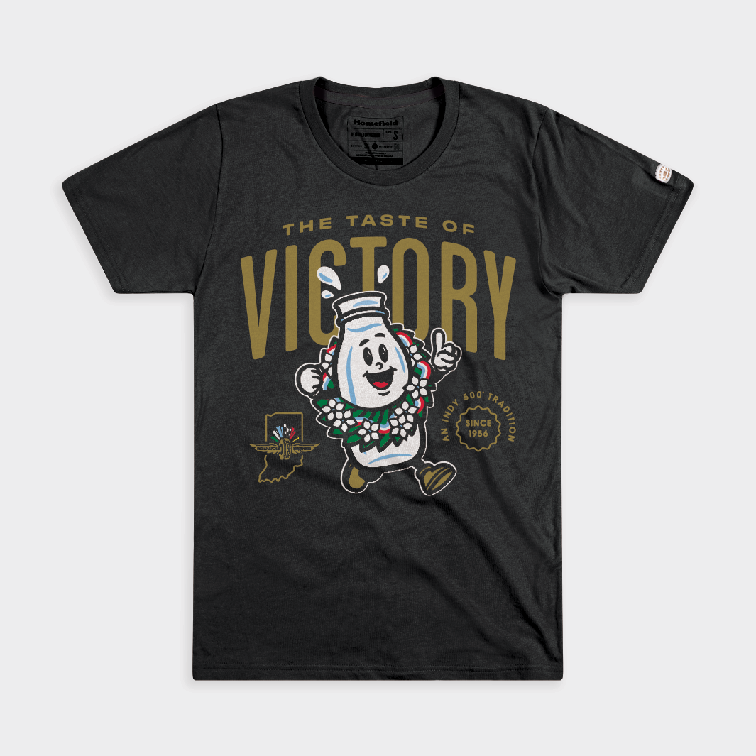 Indy 500 "The Taste of Victory" Milk Tradition Tee Hoodie, Sweatshirt | CoreVibeTees.com