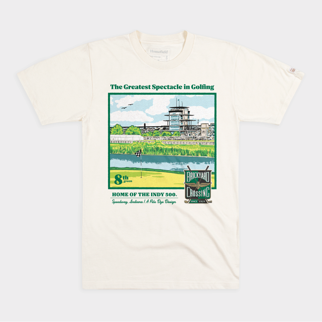 Indianapolis Motor Speedway Golf Course Eighth Green Tee Hoodie, Sweatshirt | CoreVibeTees.com