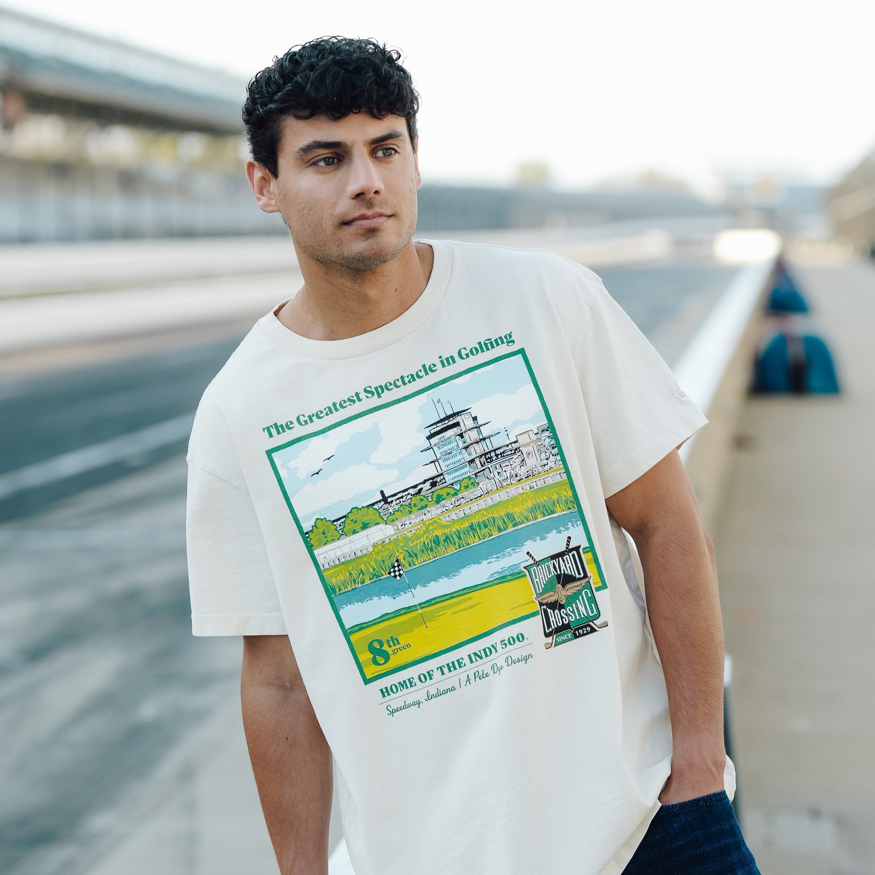 IMS Golf Course Eighth Green Vintage Heavyweight Tee Hoodie, Sweatshirt | CoreVibeTees.com (Image 2)