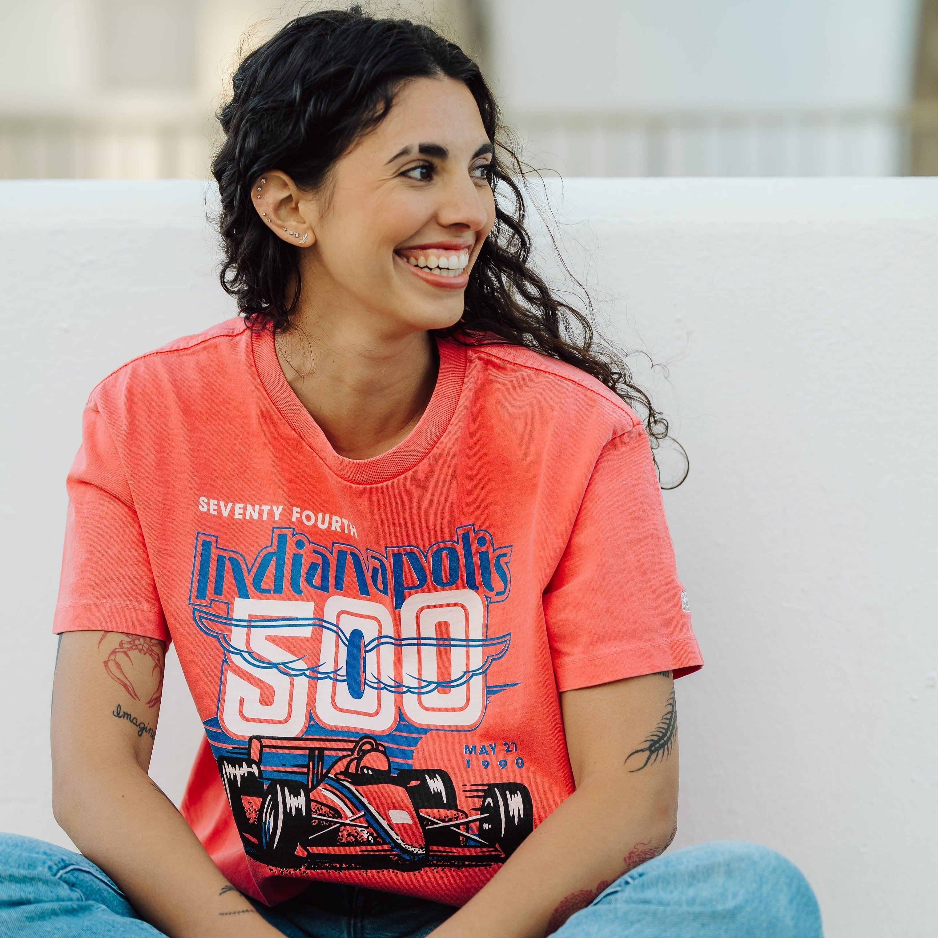 74th Indianapolis 500 1990 Vintage Heavyweight Tee Style001 Hoodie, Sweatshirt | CoreVibeTees.com (Image 2)