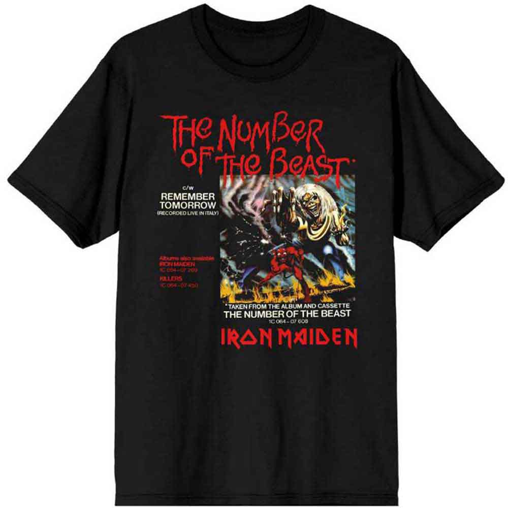Iron Maiden - NOTB Vinyl Promo t-shirt Hoodie, Sweatshirt | CoreVibeTees.com
