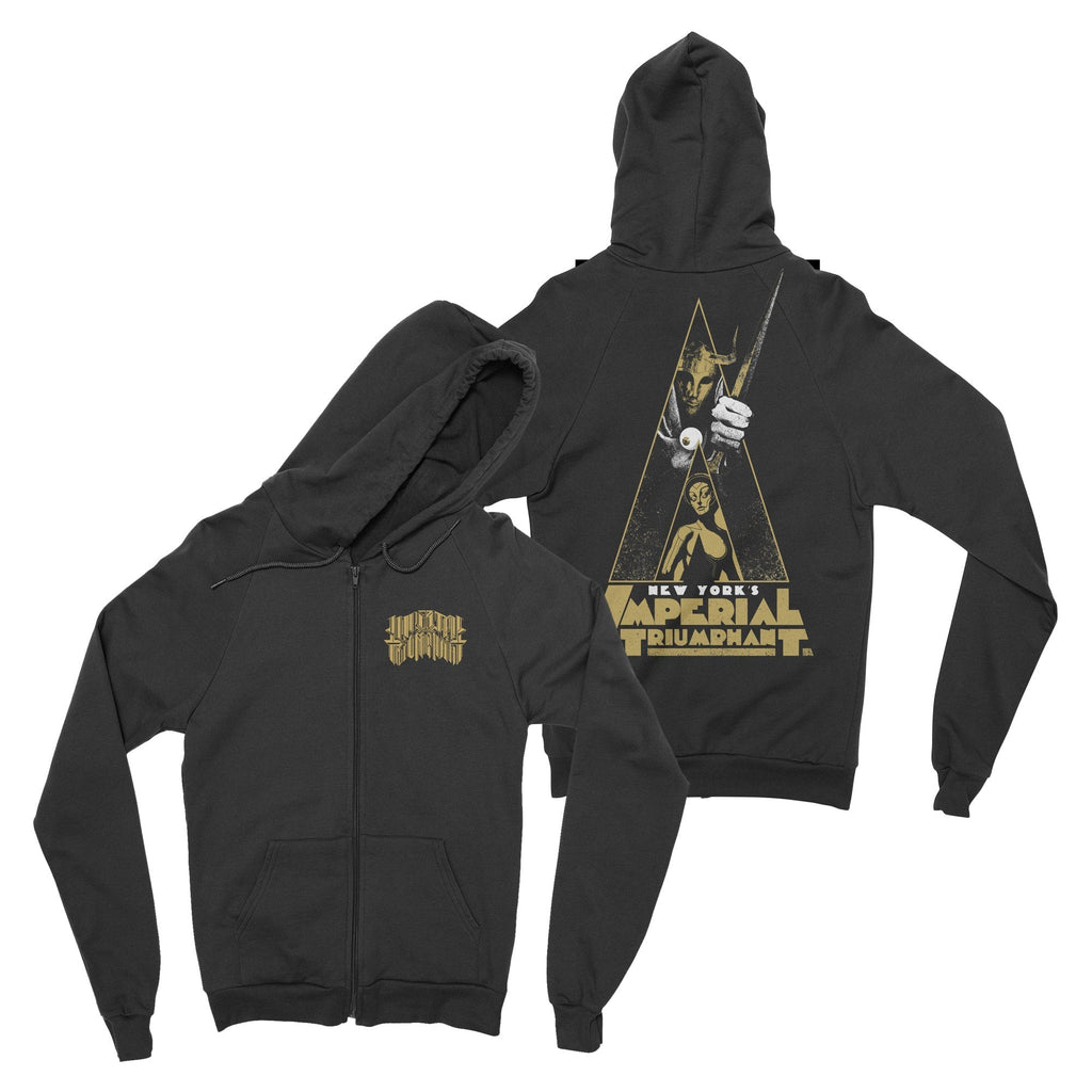 Imperial Triumphant - Clockwork zip-up hoodie T-Shirts, Sweatshirt | CoreVibeTees.com (Image 1)