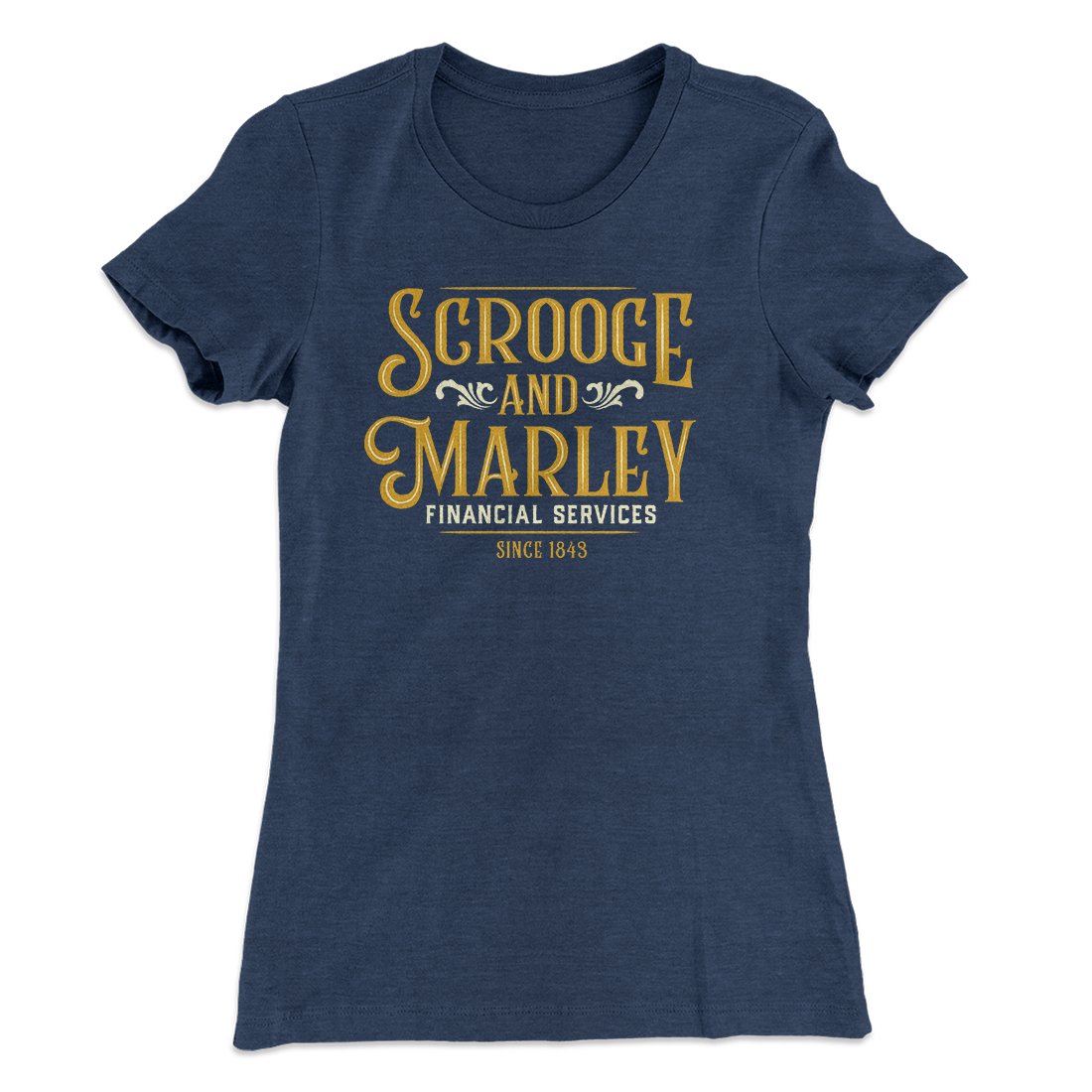 Scrooge & Marley Financial Services Women's T-Shirt Hoodie, Sweatshirt | CoreVibeTees.com (Image 3)