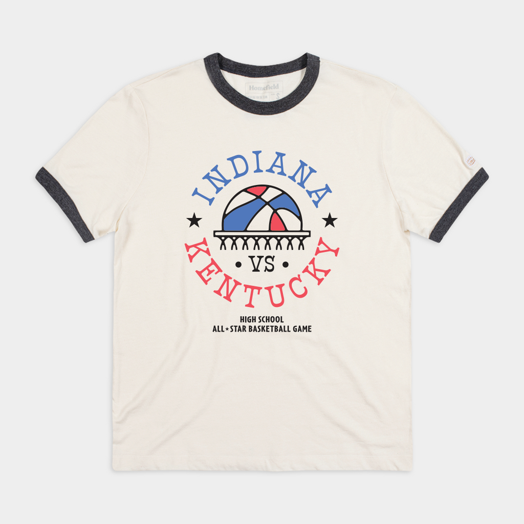 Indiana vs Kentucky HS All-Stars Ringer Tee Style001 Hoodie, Sweatshirt | CoreVibeTees.com