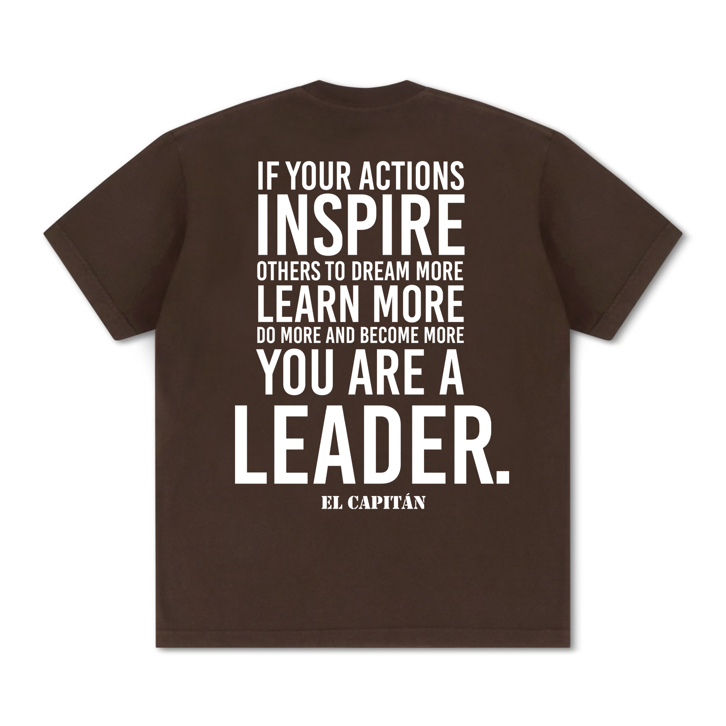 INSPIRE TEE - [BROWN] Hoodie, Sweatshirt | CoreVibeTees.com (Image 1)