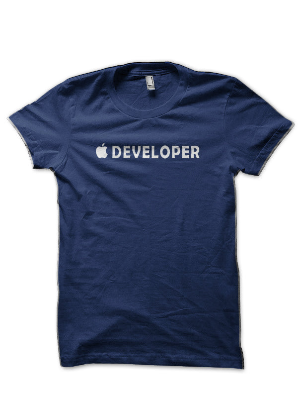 IOS Developer Navy Blue T-Shirt Hoodie, Sweatshirt | CoreVibeTees.com