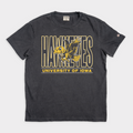 Retro '90s Iowa Hawkeyes Vintage Heavyweight Tee Style001 Hoodie, Sweatshirt | CoreVibeTees.com (Image 1)