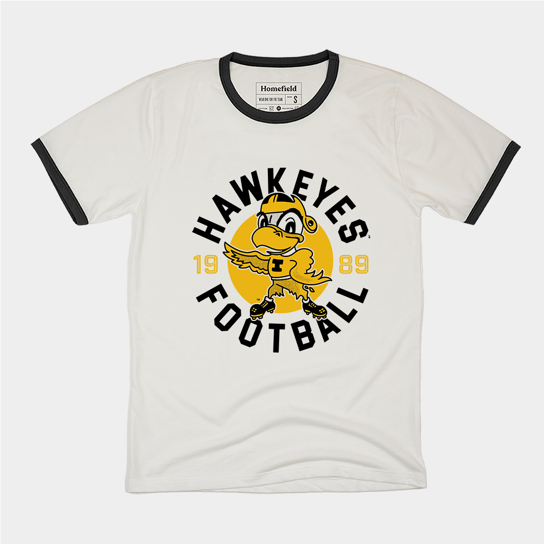 Iowa Football Herky Ringer Tee Style001 Hoodie, Sweatshirt | CoreVibeTees.com (Image 1)