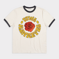 Iowa Hawkeyes Vintage Roses Ringer Tee Style001 Hoodie, Sweatshirt | CoreVibeTees.com