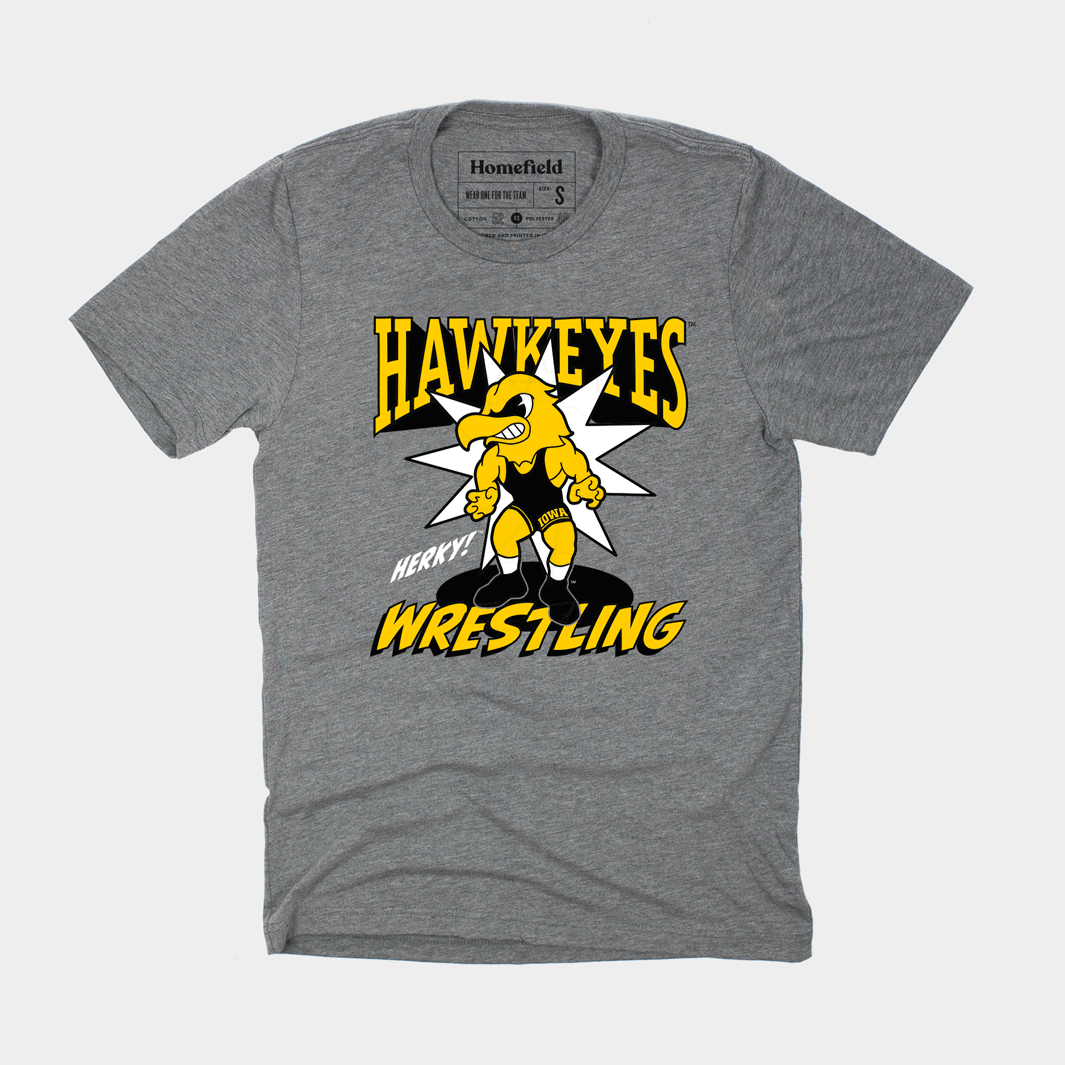 Iowa Hawkeyes Wrestling Tee Style001 Hoodie, Sweatshirt | CoreVibeTees.com